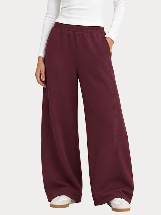 Only Damen Stoffhose mit Gummiband in Loose Pas...