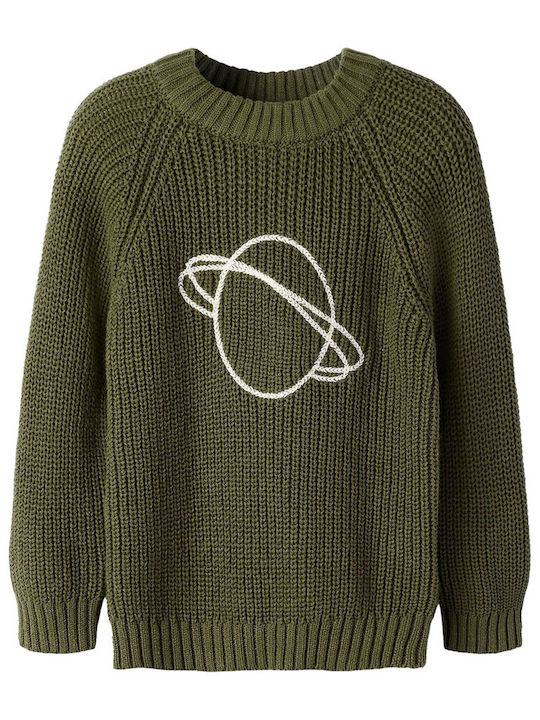 Kinderoberteile Langärmelig Grünes Pullover
