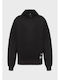 Sweatshirt mit Kapuze Schwarz