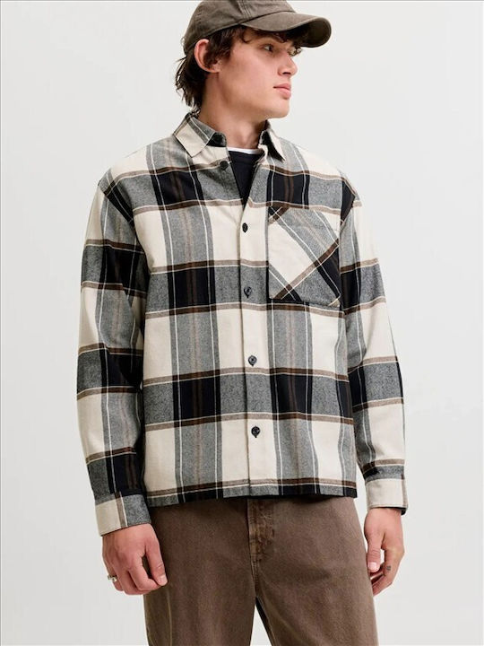 Jack & Jones Overshirt Relaxed Fit Cloud Dancer