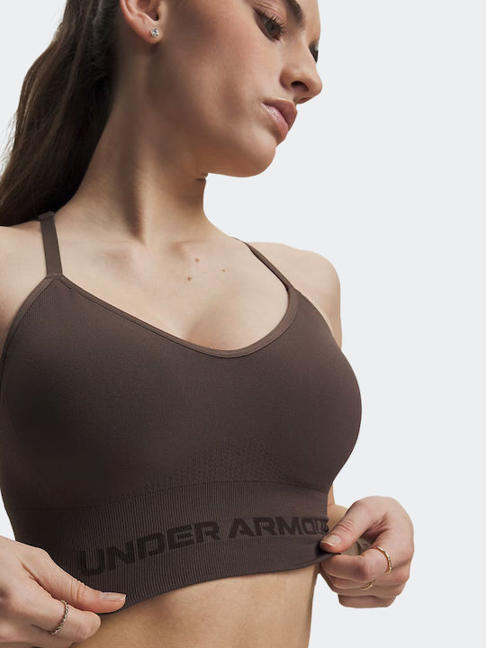 Under Armour Vanish Women's Sports Bra Brown wi...