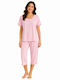 Passion Summer Women's Pyjama Set Pink