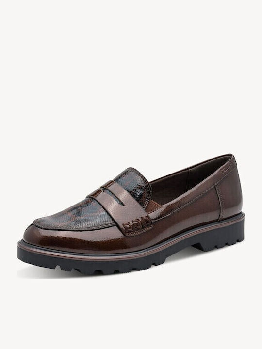Tamaris Γυναικεία Loafers σε Καφέ Χρώμα