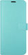 Mobicase Edge 40 Neo 5g Wallet Type Turquoise Mobile Phone Case