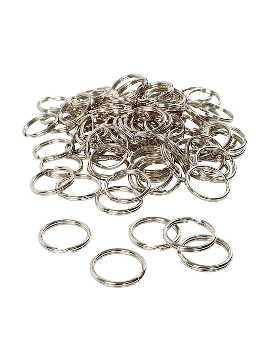 Creativ Company Brelocuri Metalice Ø 25 Mm 100 Bucăți