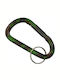 Mfh Mil-tec Carabiner Keychain Woodland Universal
