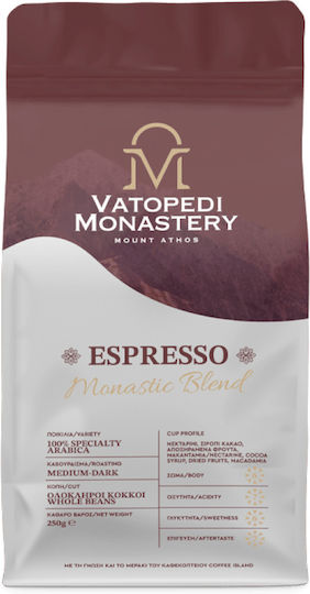 Coffee Island Kaffee Espresso Monastic Blend in Körner 250g