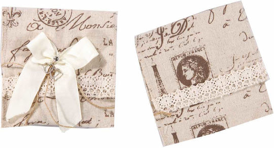 Fabric Pouch Gifts Wedding Favors & Jewelry 15×14 11020 Mouchtaris Mc-11020