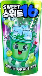 Sweet16 Green Grape Ade Zero Sugar 200ml Χγ