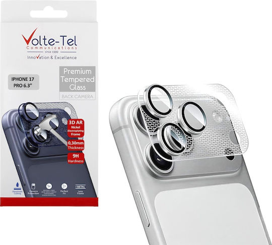 Volte-Tel Протектор За Камера Закалено Стъкло Сребрист За iPhone 17 Pro