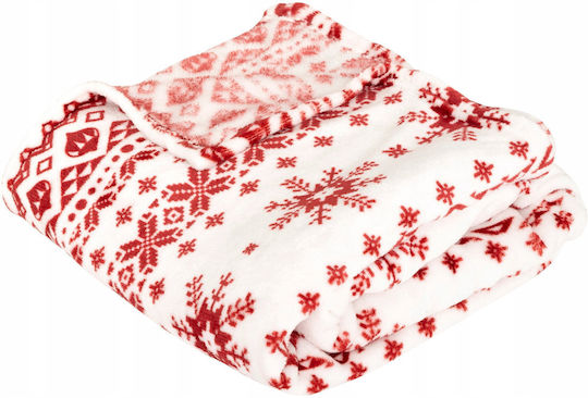 Atmosphera Sofa 130x180cm Red Blanket Atmosphera Sofa 130x180cm Red Blanket