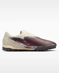 Nike Phantom TF Football Shoes with Molded Cleats Red