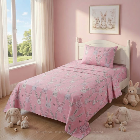 Casa Colori Kinderbettbezug Einzeln Baumwolle N13 160x240cm