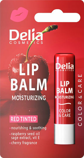 Delia Cosmetics Балсам за устни SPF30 Череша 4.8гр