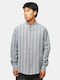 Long Sleeve Shirt in Regular Fit Striped Multicolours
