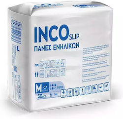 incoSLIP Adult Incontinence Diapers Medium 30 Units