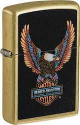 Zippo Harley-davidson Αναπτήρας Φλόγας σε Χρυσό...