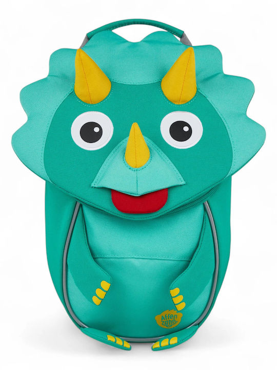 Affenzahn Schulranzen Rucksack Kindergarten Grün 17 x 11 x 25cm