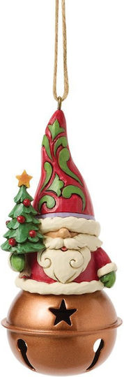 Weihnachtszwerge An Glocke Hängornament 10 Cm