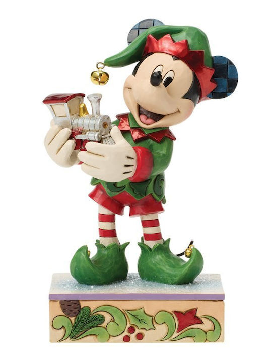 Mickey Elf Train Figurine 19,5 Cm