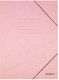 Ντοσιε Prespan Premium Λαστιχο Pastel Σομον 41039