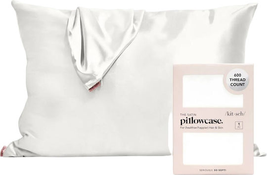 Kitsch Pillowcase Ivory 66x48.3cm Kitsch Pillowcase Ivory 66x48.3cm