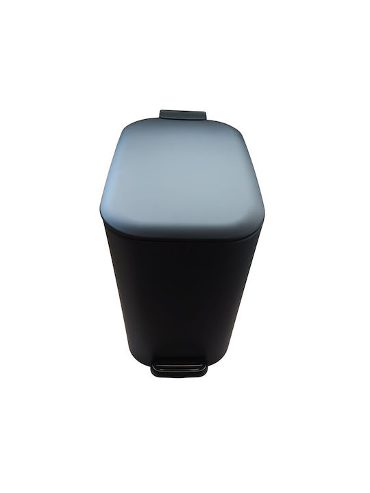 Eurocasa Plastic Black Waste Bin 20lt