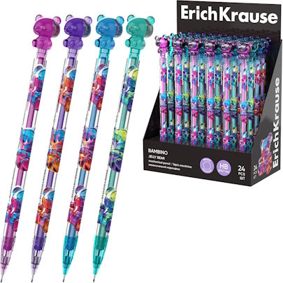 Erichkrause Mechanical Pencil 0.7 Bambino Jelly Bear Various Colours 63588