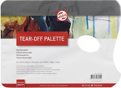 Royal Talens Paper Paint Palette Tear-off Palette 22x30cm 36 Sheets Royal Talens Paper Paint Palette Tear-off Palette 22x30cm 36 Sheets