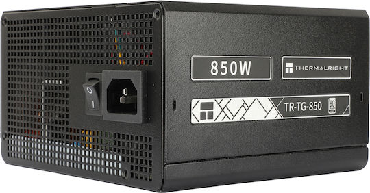 850W Schwarzes Vollständig Modulares Netzteil 80 Plus Gold