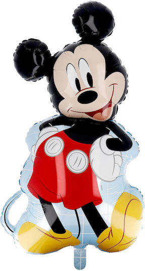 Baloane Folie Formă Mickey Full Body Dublă Față 79 Cm