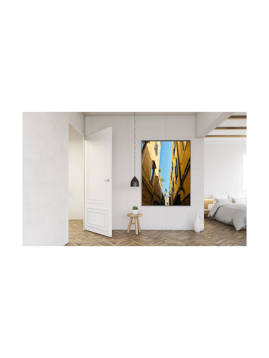 Painting Narrow Alleyway In A Historic City 100...