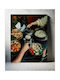Painting Breakfast At Cafe Πρωινό Στο Cafe 100x150