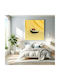 Painting Avocado On Yellow Background Avocado Yellow Background 110x110