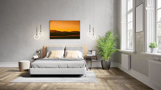 Painting Golden Desert Sunset Gold Desert Sunset 150x100