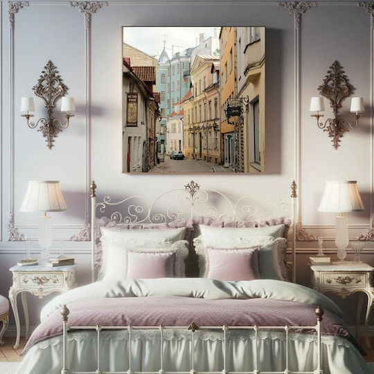 Painting Historic Buildings In A Cozy Alley Historic Buildings A Cozy Alley 110x110
