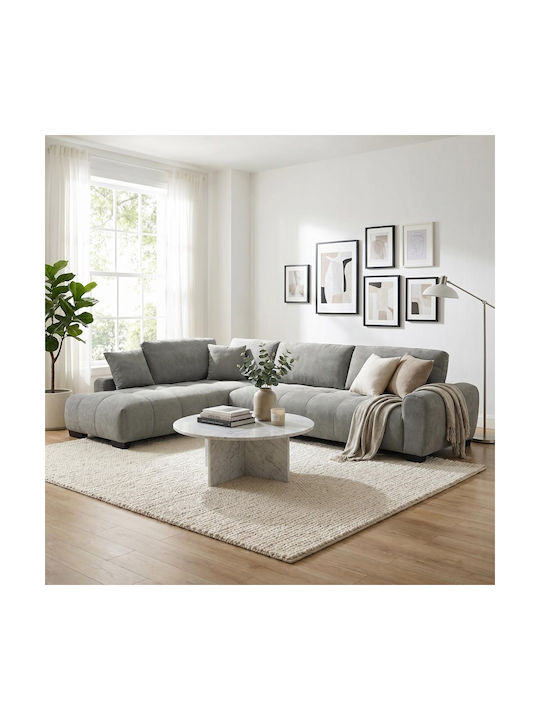 Vaneto Ecke Sofa mit Rechte Ecke Graue 298x208x...