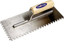 Mistrie Cu Dinți 280x120 Mm Mâner Din Lemn Topstrong 320104