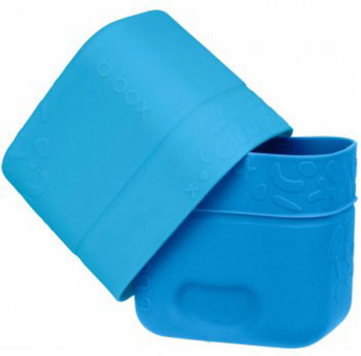 B.Box Ocean Kids Food Container Made of Silicone 0.15 Litre Blue