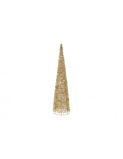 Arbore Decorativ de Crăciun Con 100 cm Auriu