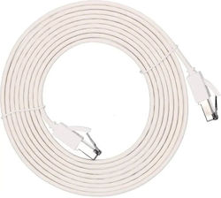 Extralink Flaches U/FTP (STP) Netzwerkkabel Ethernet 3m Weiß Extralink Flaches U/FTP (STP) Netzwerkkabel Ethernet 3m Weiß