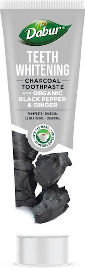 Dabur Паста за Зъби с Активен Въглен за Избелване и Плака 100ml