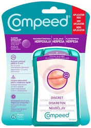 Set de Patch-uri Compeed Împotriva Herpesului Labial Acțiune Calmanta și Regeneratoare 12 Ore 15 Bucăți