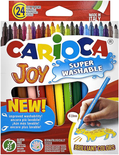 Carioca Joy Маркери за рисуване 2.8mm Комплект 6 цвята