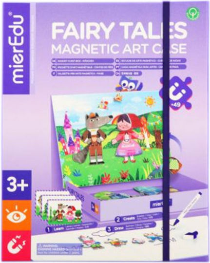 Mieredu Magnetic Construction Toy Fairy Tales Art Case