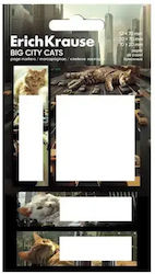 ErichKrause Sticky Memo Pads Big City Cats 63794
