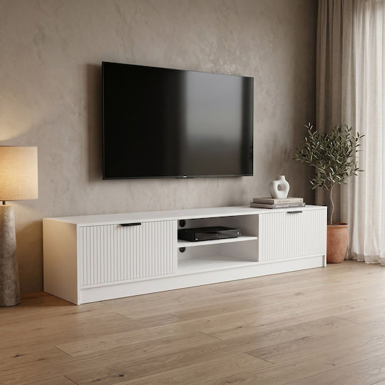 Lemardo de podea Alb 180x40x40cm Lemardo de podea Alb 180x40x40cm