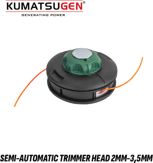 Km315 Trimmer Head Semi-automatic Winder Kumatsugen 084020