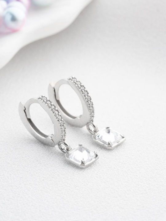 Heliophilia Silver Ohrringe aus Silber Graue