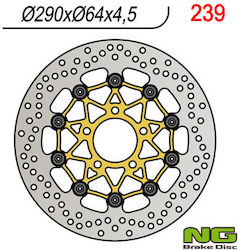 Front Brake Disc Suzuki 290mm Gsx600/750f Gsf600 Sv650 95-04